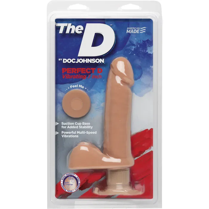 Фалоімітатор Doc Johnson The Perfect D 7 — фото 2