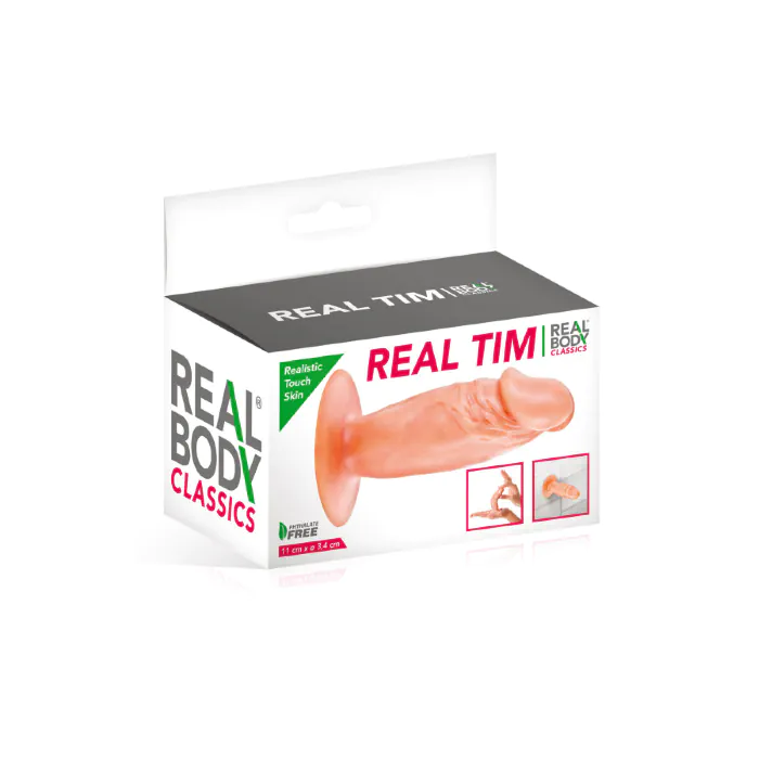 Фалоімітатор Real Body Tim Mini Nude — фото 3