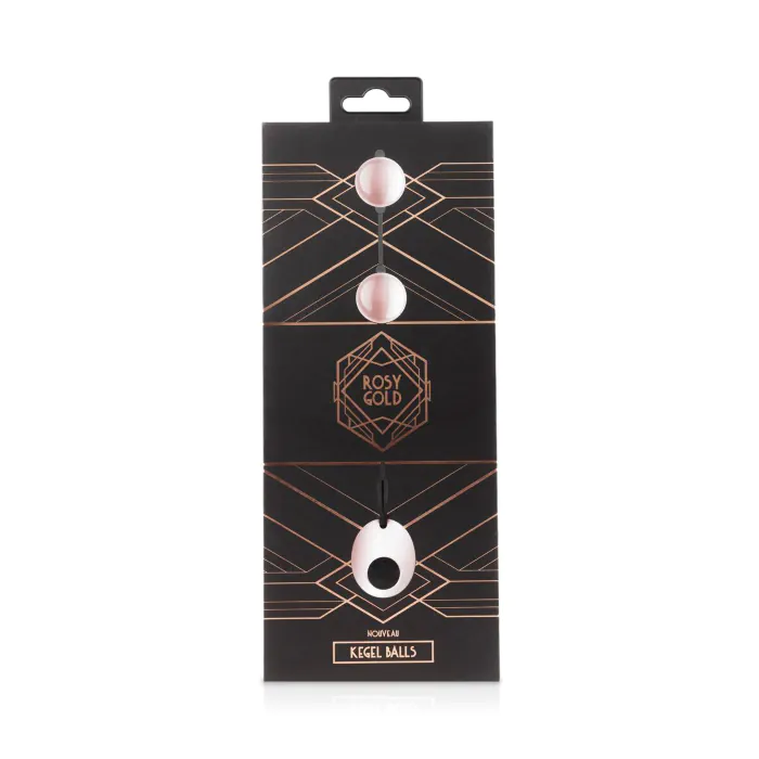 Металеві кульки Rosy Gold Nouveau Kegel Balls — фото 4