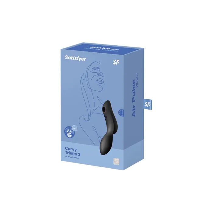 Вібратор Satisfyer Curvy Trinity 2 black — фото 4
