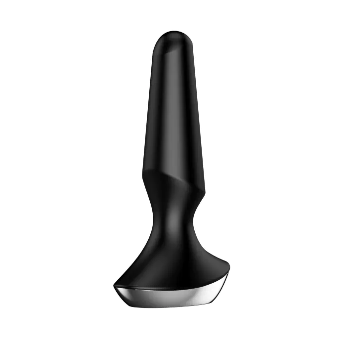 Анальна вібропробка Satisfyer Plug-ilicious 2 Black — фото 4