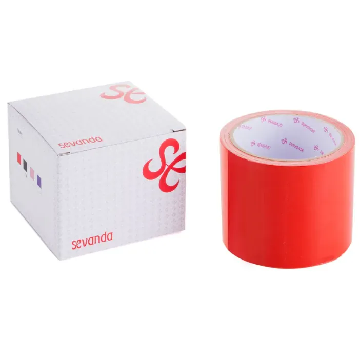 Скотч для бондажу електростатичний Lockink Sevanda Electrostatic Tape Red