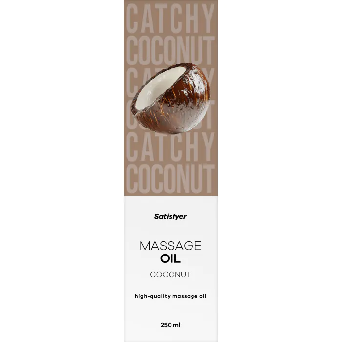 Масажна олія Satisfyer Massage Oil Coconut 250 мл — фото 16