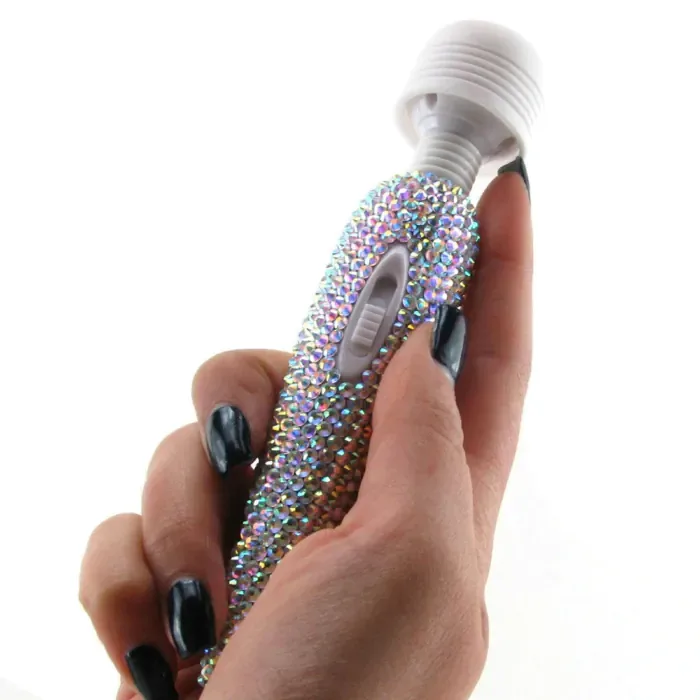 Міні масажер Bodywand - Crystalized USB Wand Massager — фото 4