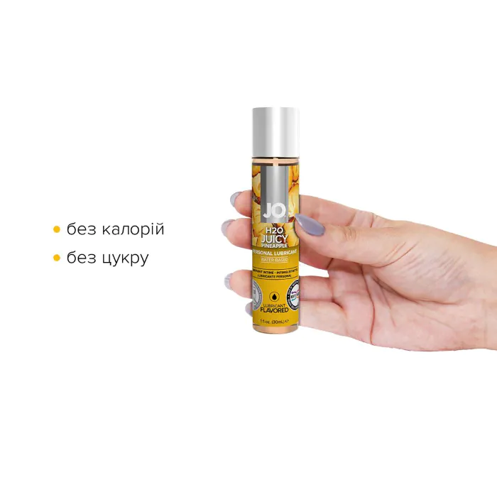 Лубрикант JO H2O Juicy Pineapple 30 мл — фото 3