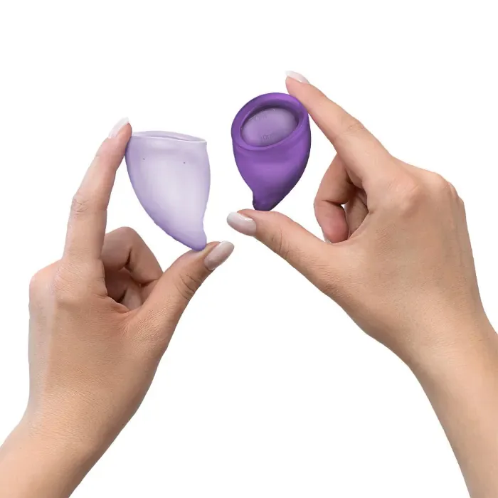 Набір менструальних чаш Fun Cup Explore Kit Violet — фото 5