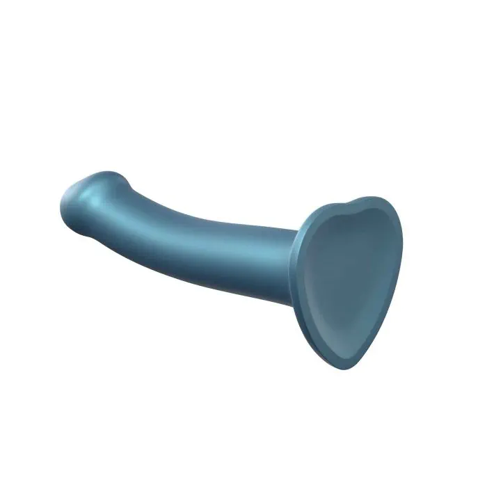 Насадка для страпону Strap-On-Me Mono Density Dildo Blue M — фото 2