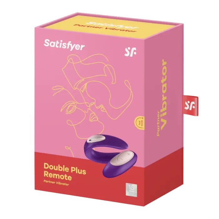Вібратор для пар Satisfyer Double Plus Remote — фото 9