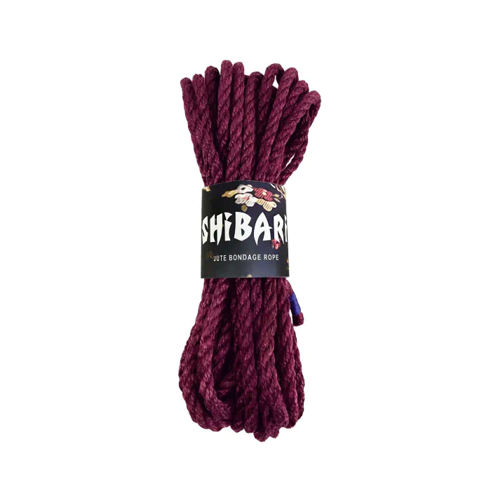Джутова мотузка для Шібари Feral Feelings Shibari Rope, 8 м фіолетова