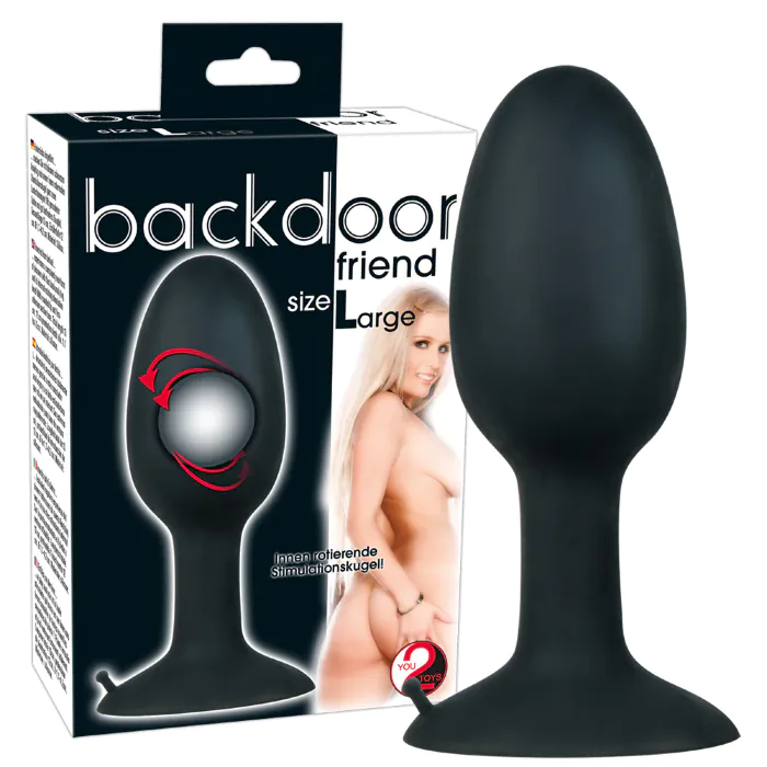 Анальна пробка Велика Large Silicone Plug — фото 4
