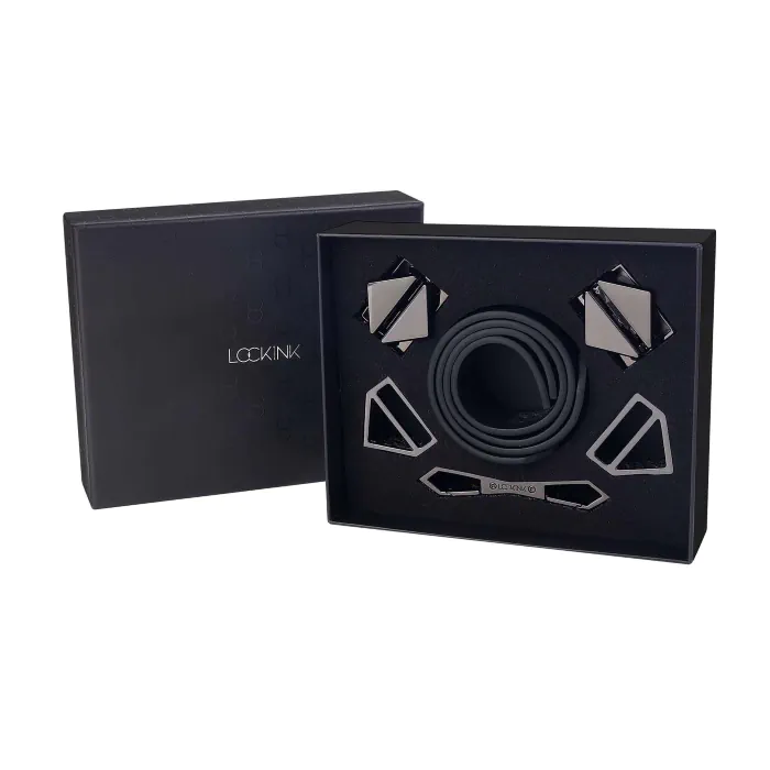 Наручники Lockink Wristcuffs-Anklecuffs Black Set — фото 6