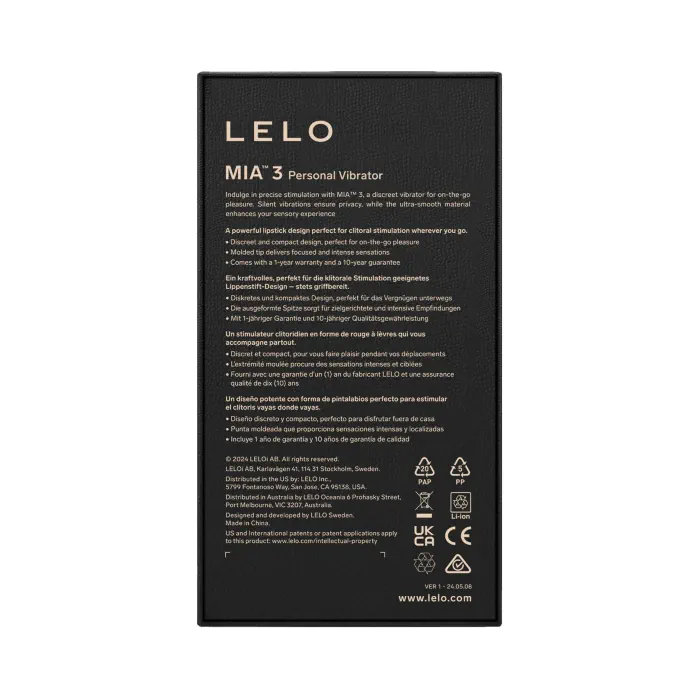 Вібропуля Lelo Mia 3 Deep Rose — фото 10