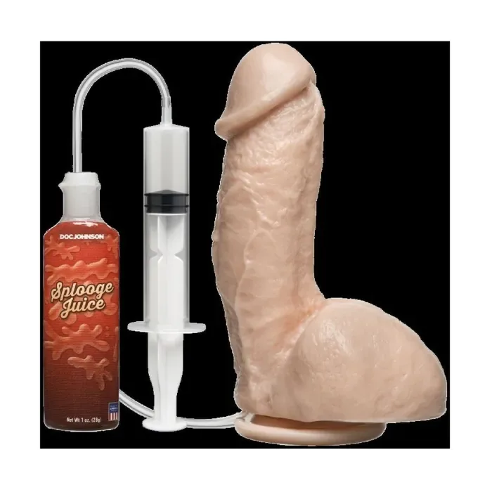 Кінчаючий фалоімітатор Doc Johnson The Amazing Squirting Realistic Cock