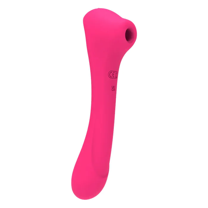 Вібратор стимулятор 2-в-1 Alive Quiver Magenta Pink — фото 3