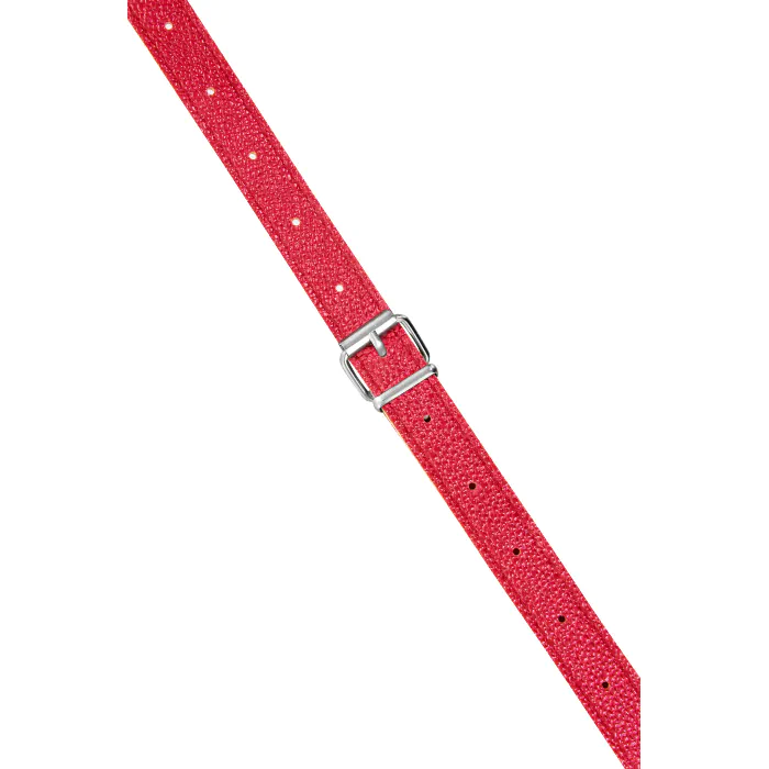 Страпон з вібрацією Fetish Tentation Vibrating Strap-On with Dildo Red — фото 4