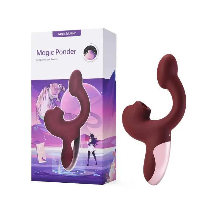 Смарт-вібратор Magic Motion Ponder Red — фото 7
