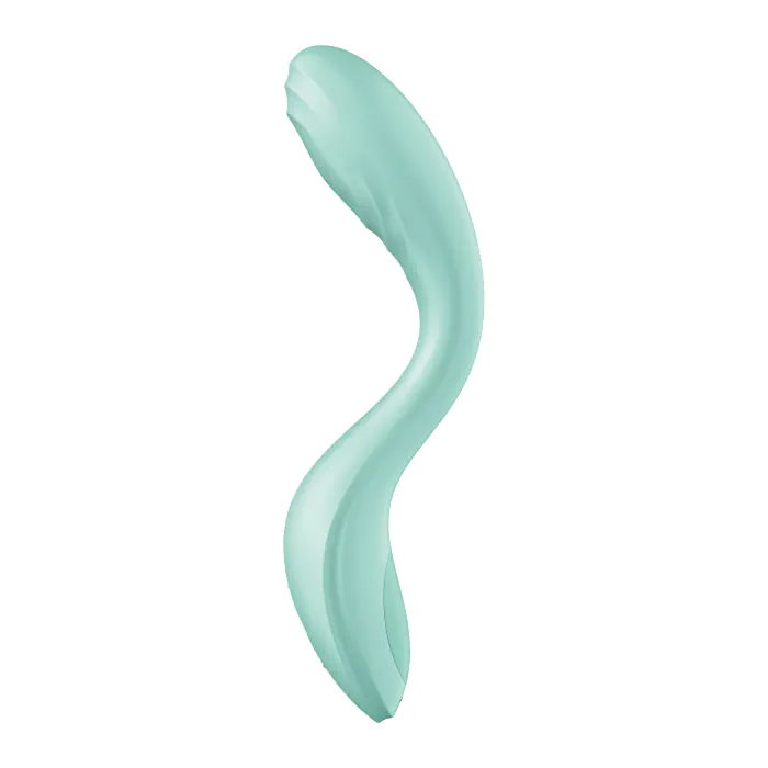 Вібратор із перлинною стимуляцією точки G Satisfyer Rrrolling Pleasure Mint — фото 3