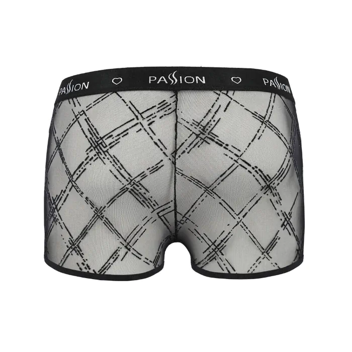 Чоловічі боксери Passion 032 Short James XXL/XXXL Black — фото 6