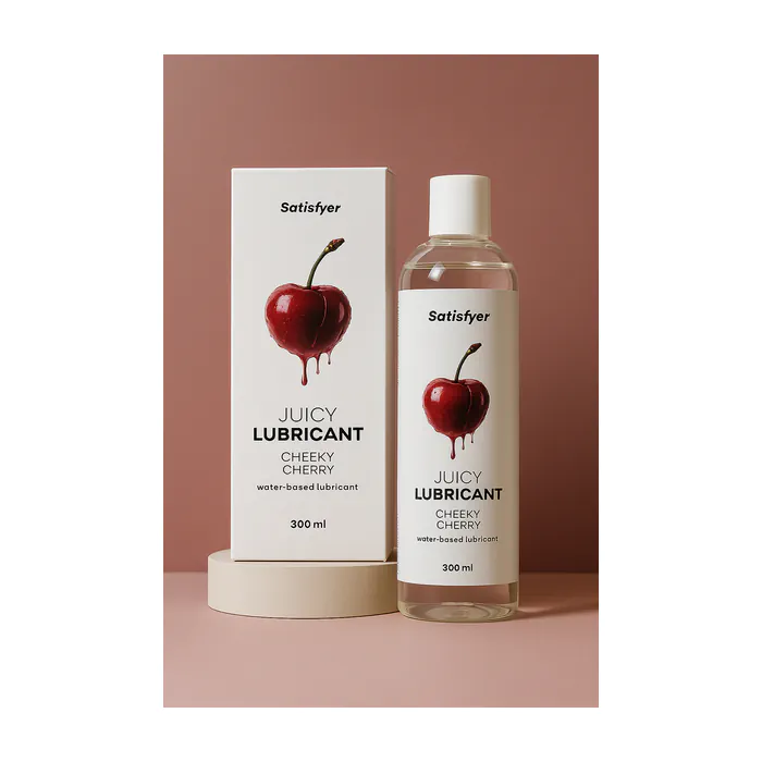 Лубрикант Satisfyer Juicy Lubricant Cheeky Cherry 300 мл — фото 12