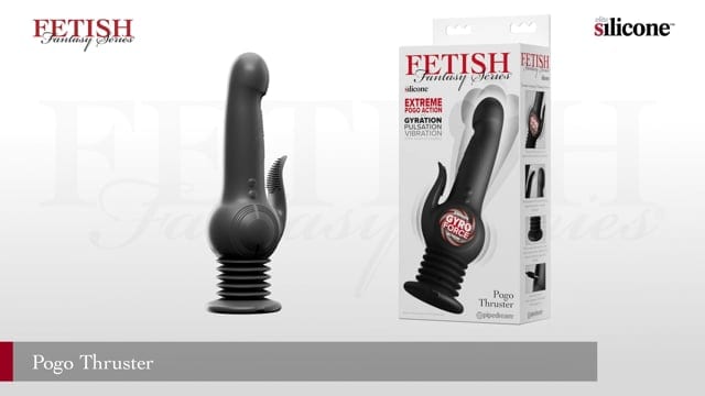 Вібратор Pogo Thruster Masturbator Black — фото 6