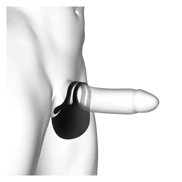 Ерекційне кільце з вібрацією Dorcel FUN BAG — фото 3