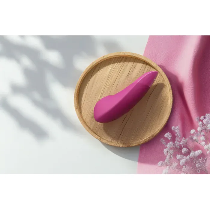 Вакуумний кліторальний стимулятор Womanizer Enhance Pink — фото 13