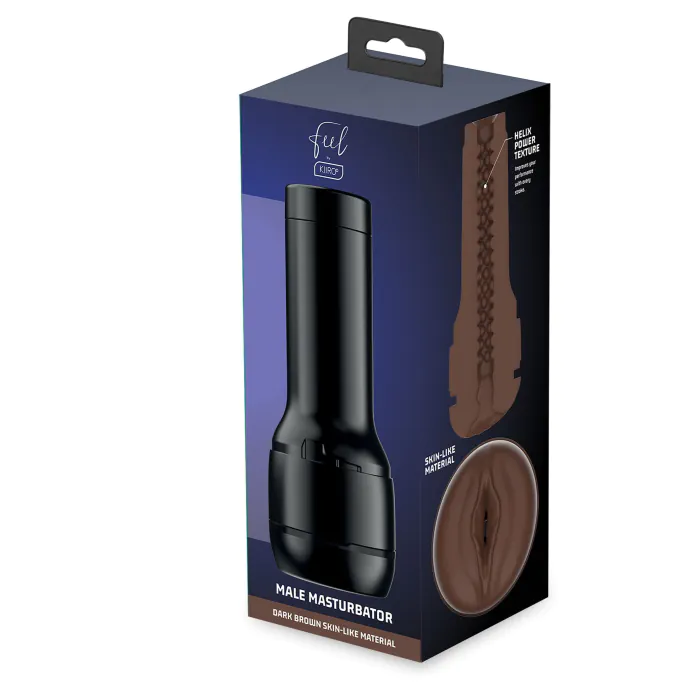 Мастурбатор вагіна Kiiroo Feel Stroker Dark Brown — фото 3