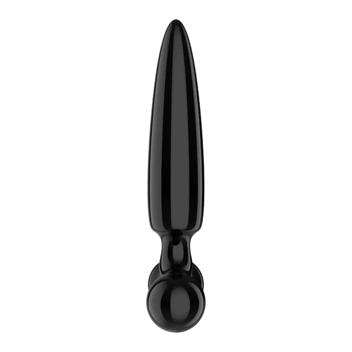 Тристоронній скляний дилдо Satisfyer Triple Crystal 1 Black — фото 4