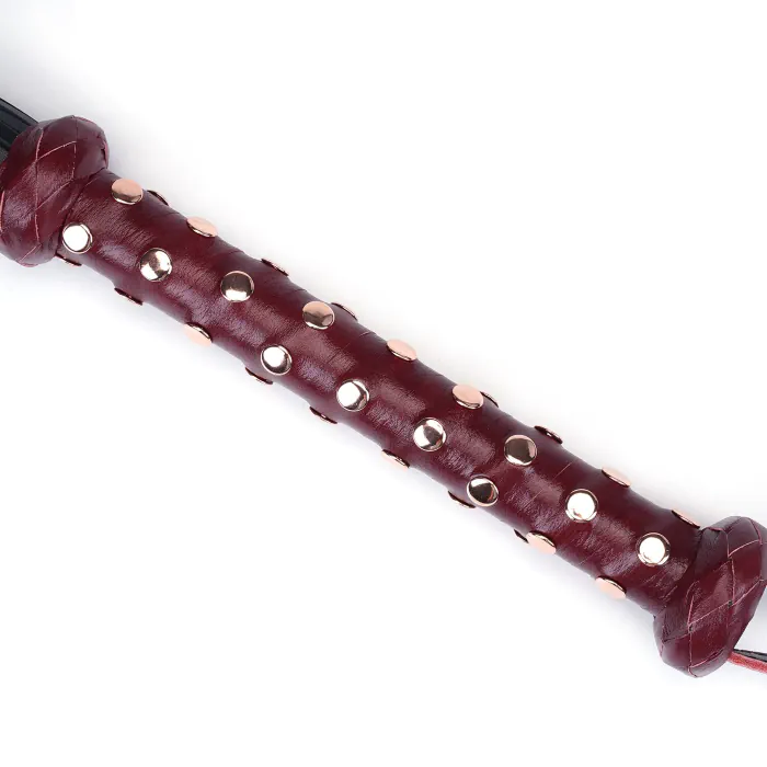 Флогер Liebe Seele Wine Red Studded Flogger — фото 3