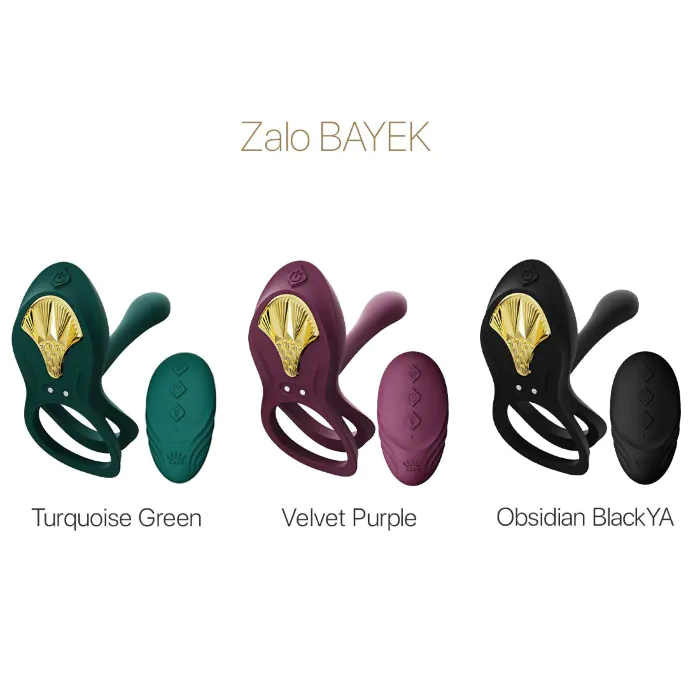 Смарт ерекційне кільце Zalo Bayek Turquoise Green — фото 6