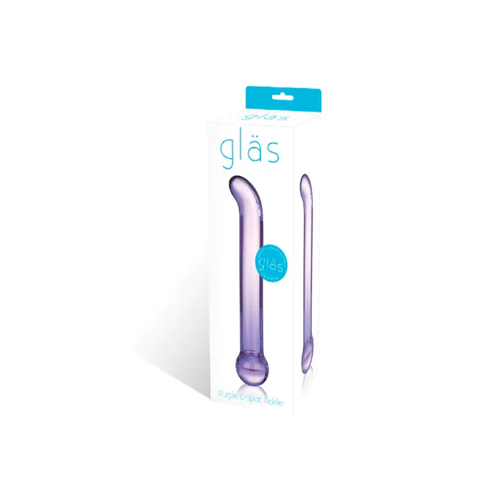 Фалос для точки G Glas - Purple Glass G-Spot Tickler