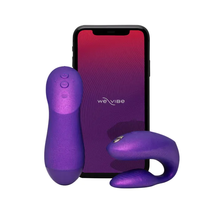 Парний смартвібратор We-Vibe Chorus Pro Cosmic purple