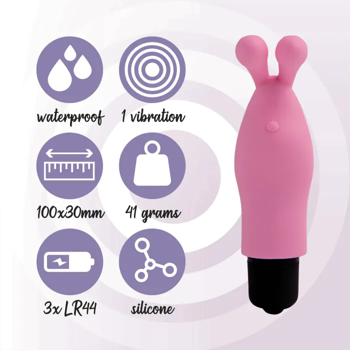 Вібратор на палець FeelzToys Magic Finger Vibrator Pink — фото 5
