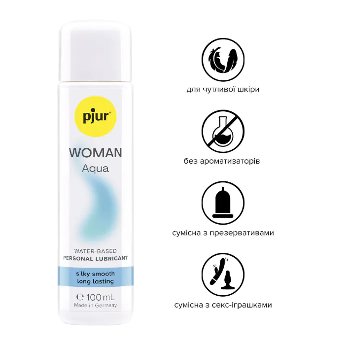 Лубрикант Pjur Woman Aqua 100 мл — фото 2