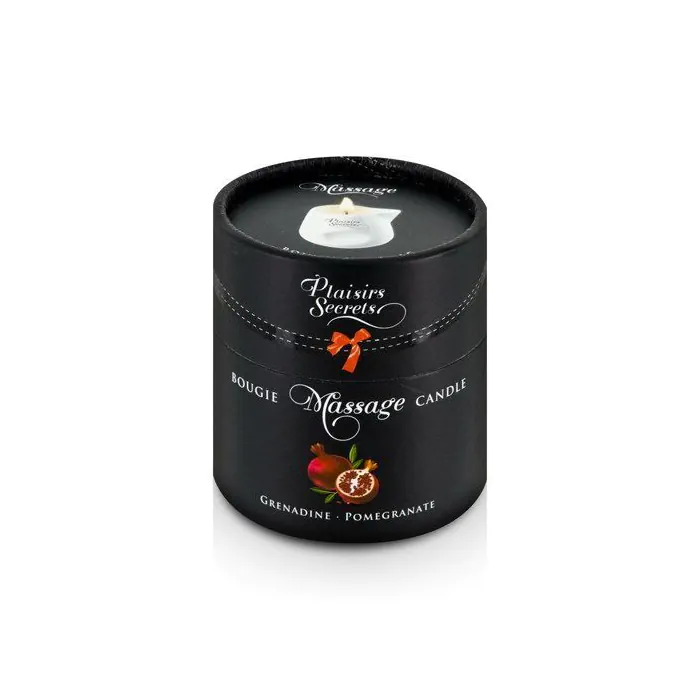 Масажна свічка Plaisirs Secrets Pomegranate 80 мл — фото 3