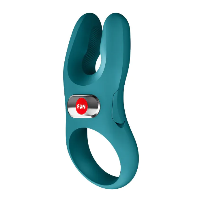 Віброкільце Fun Factory NŌS Pro Bottle Green — фото 3