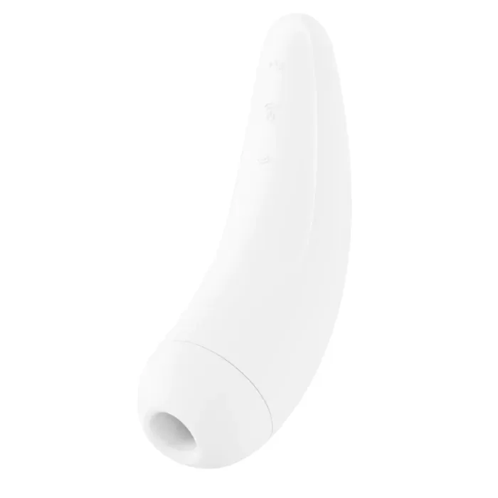 Satisfyer Curvy 2+ White кліторальний вакуумний стимулятор — фото 5