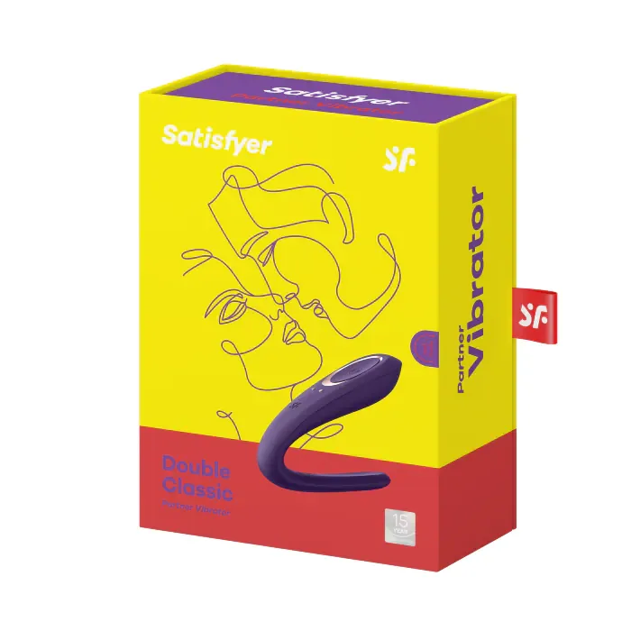 Парний вібратор Satisfyer Double Classic Violet — фото 9