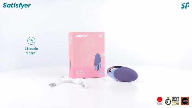 Вібратор Satisfyer Lay-On - Purple Pleasure — фото 2