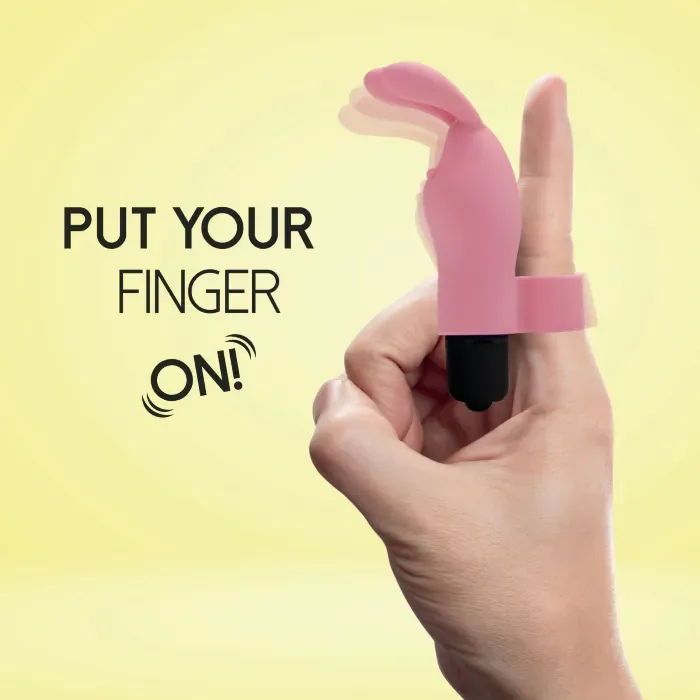 Вібратор на палець FeelzToys Magic Finger Vibrator Pink — фото 3