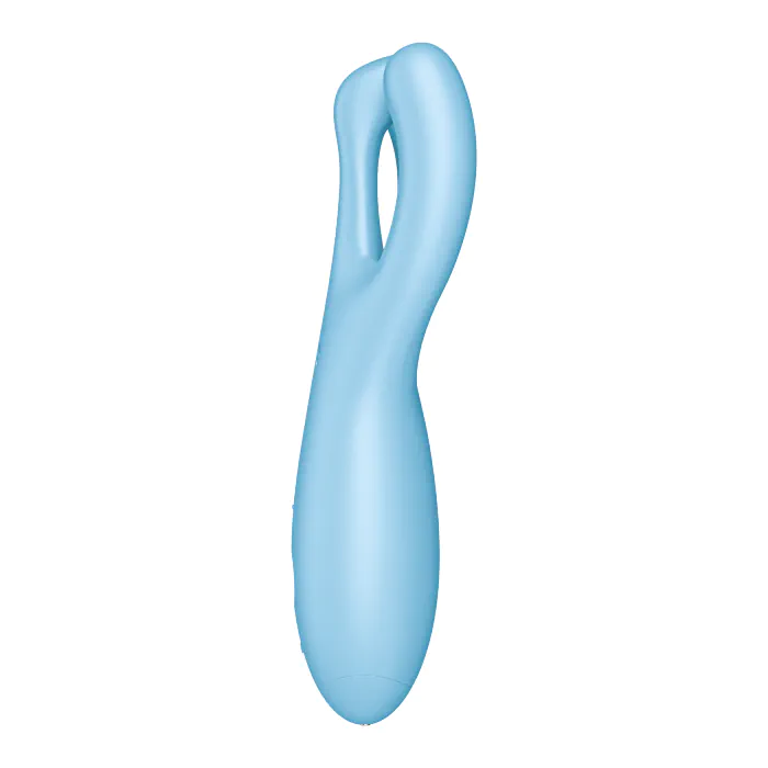 Смарт-вібратор Satisfyer Threesome 4 blue — фото 3
