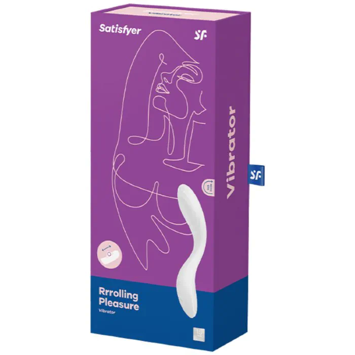 Вібратор із перлинною стимуляцією точки G Satisfyer Rrrolling Pleasure white — фото 5