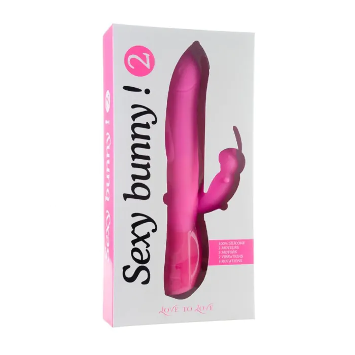 Вібратор-кролик Love To Love Sexy Bunny 2, з обертанням голівки — фото 2