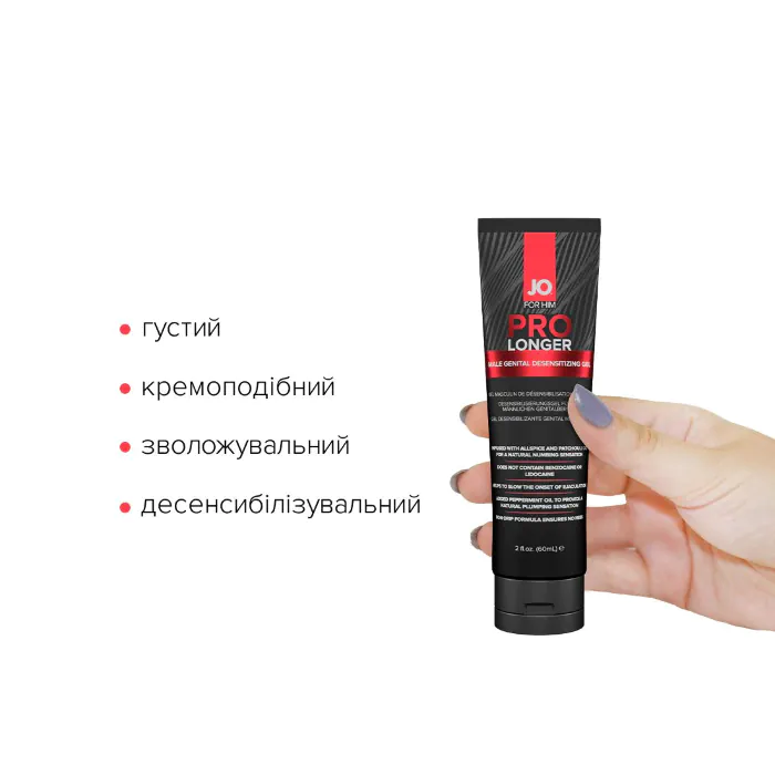 Пролонгуючий гель JO Prolonger Gel 60 мл — фото 2