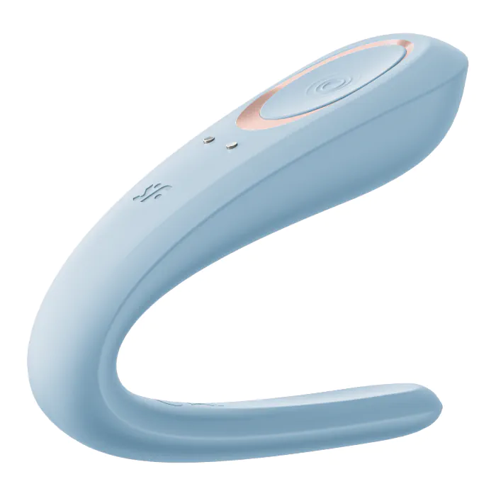Парний вібратор Satisfyer Double Classic Light Blue — фото 4