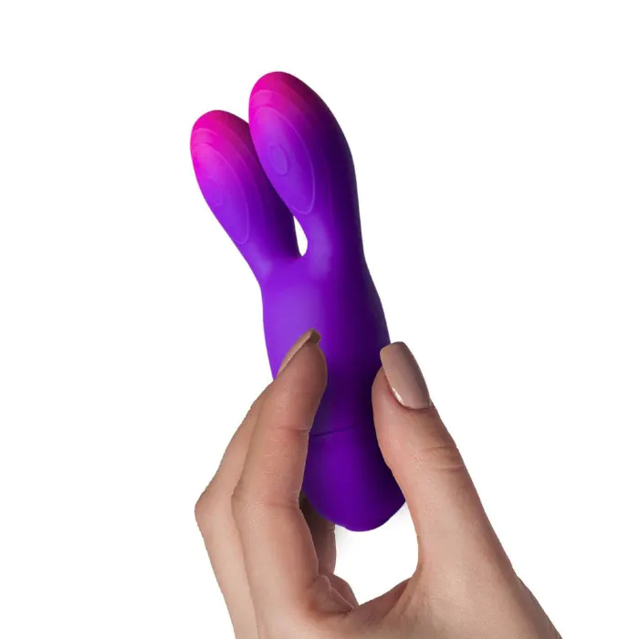 Вібратор Rocks Off Glo Girl Bunny — фото 2