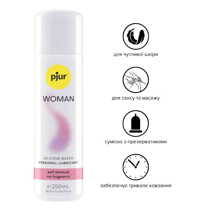 Лубрикант pjur Woman Silicone 250 мл — фото 2