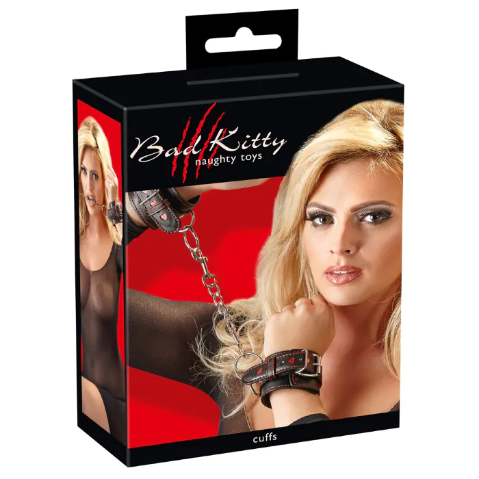 Наручники Bad kitty Black Handcuff — фото 2