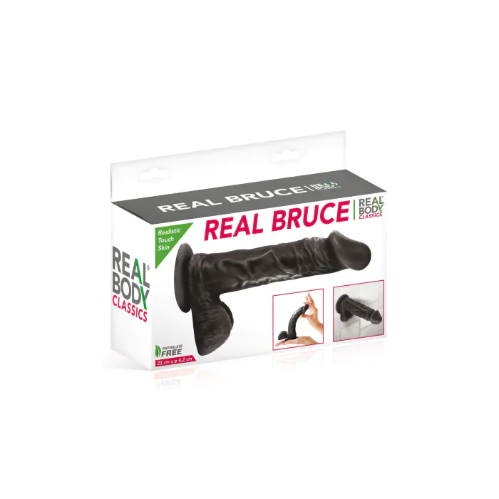 Фалоімітатор Real Body Real Bruce Black — фото 2