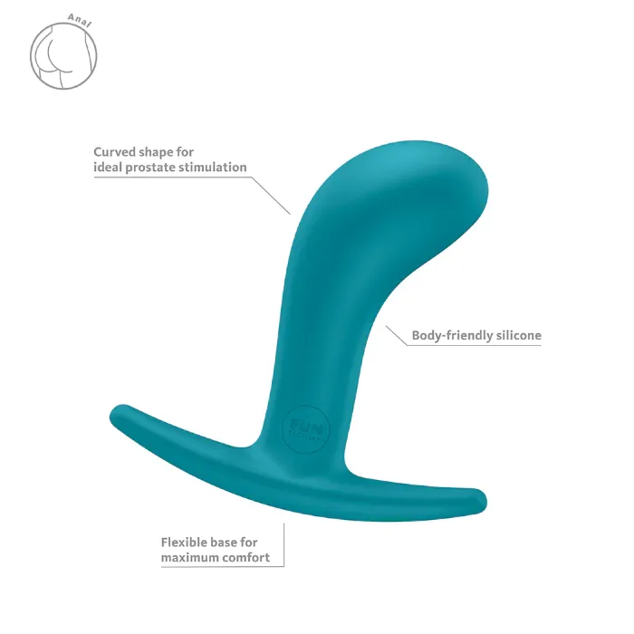 Анальна пробка Fun Factory Bootie M Aquamarine — фото 2